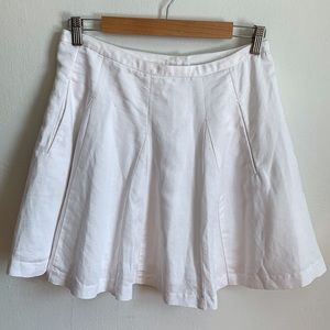 J. Crew White Skirt